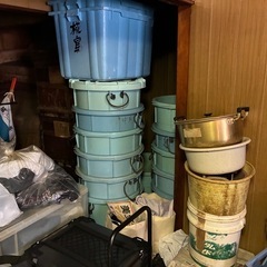 漁業用具色々（アサリ漁？）の画像