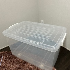 ニトリ　キャスター付き　
収納ケースの画像