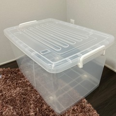 ニトリ　キャスター付き　
収納ケースの画像