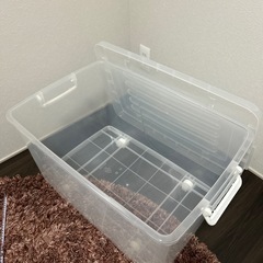 ニトリ　キャスター付き　
収納ケースの画像