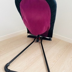 BABY BJORN ベビービョルン　バウンサー　ブラック　パープルの画像