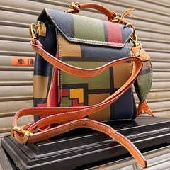 90%OFF⭐️DoubleFish⭐️2wayショルダー⭐️レトロカラー　ヴィンテージの画像