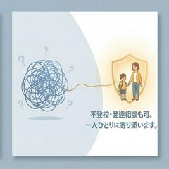 【大阪市/オンライン】元小学校教員が担当。AI分析で得意を伸ばす家庭教師。不登校・発達相談も可。の画像