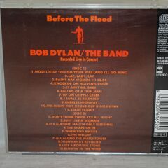 [1765]BOB DYLAN 【BEFORE THE FLOOD】CD 帯付きの画像