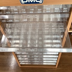 刺繍糸収納キャビネット【町田市再生家具】　252504の画像