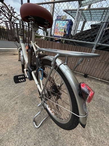 早い者勝ち！最終値下げ！Panasonic 電動アシスト自転車 ホワイト 前カゴ付き
