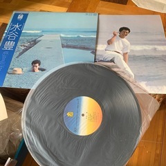 水谷豊 LPレコード「FINE（ファイン）」帯付きの画像