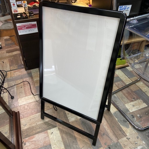 LEDパネルA型スタンド片面タイプ　訳アリ