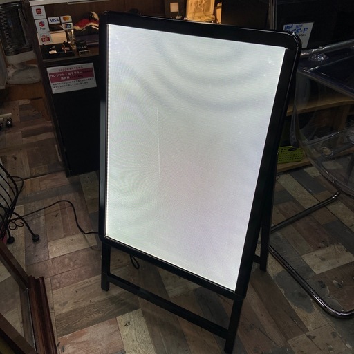 LEDパネルA型スタンド片面タイプ　訳アリ