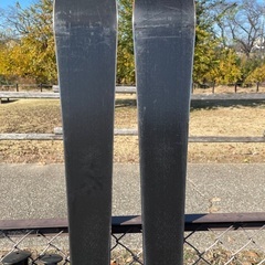 男性用スキー板、ブーツ、ストック３点セットの画像