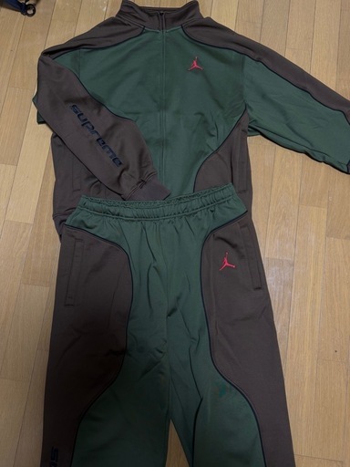 Supreme x Jordan Tricot トラックジャケット　上下セット　L