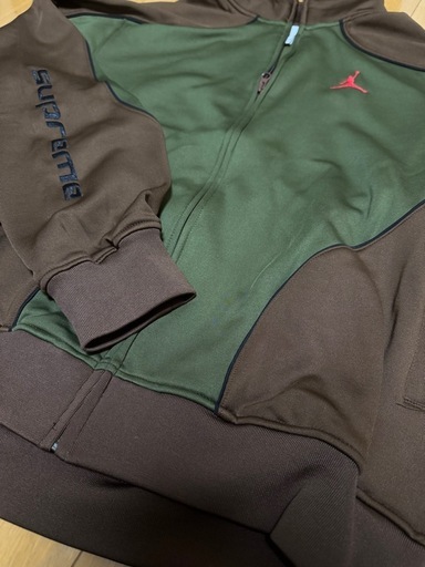 Supreme x Jordan Tricot トラックジャケット　上下セット　L