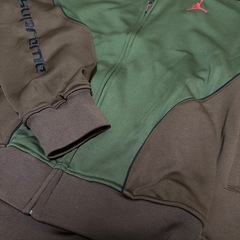 Supreme x Jordan Tricot トラックジャケット　上下セット　Lの画像