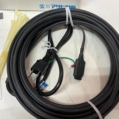 未使用品 アサヒ 自己温度制御型 水道凍結防止器 AK型 AKS-10 100V専用 90W 発熱線長さ10m 箱入 発熱動作確認済み ①の画像