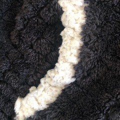 子供服　130  フリースジャケット クマ耳付きフードの画像