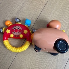 取引中【新品未使用】アンパンブランケットおまけおもちゃの画像