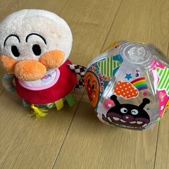 取引中【新品未使用】アンパンブランケットおまけおもちゃの画像