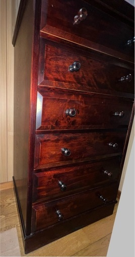 6段チェスト 民芸調　整理箪笥 収納家具 和家具 レトロ 6段チェスト 民芸調 整理箪笥 収納家具 和家具 レトロ 人気