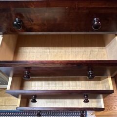 6段チェスト 民芸調　整理箪笥 収納家具 和家具 レトロの画像