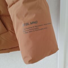 ほぼ未使用　ブラウン中綿ジャケット　の画像