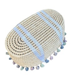 PUPPAPUPO クーファンかご ゆりかご タッセル付きの画像