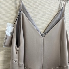 未着用 EMMEL REFINES ワンピース ベージュ フリーサイズの画像