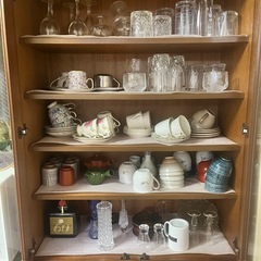 maruni マルニ木工　食器棚 ブラウンの画像