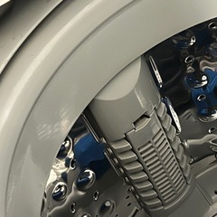 【6kg 洗濯機 IRIS OHYAMA KAW-YD60A】使用感ありの画像