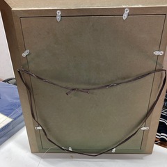 ロ2512-010 田村勉　日本風の花瓶　油彩画　中古美品の画像