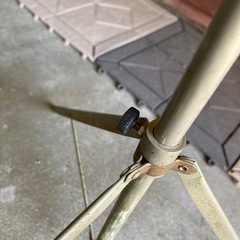 【ビンテージ】JAMCO 金属製 譜面台（折りたたみ式） の画像