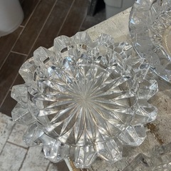 ガラス　灰皿の画像