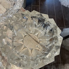ガラス　灰皿の画像
