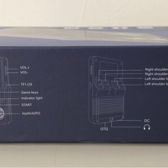 M【未使用品】レトロゲーム機 R36S 携帯型 エミュレーター クラシックゲーム ポータブル ゲーム機 本体 クリアパープル の画像