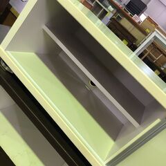 ジャングル×2和泉大型良品館 TV台 ホワイト【R348】の画像