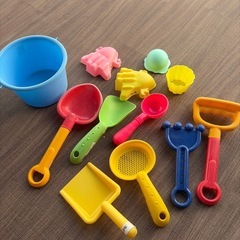 砂場遊び道具　スコップ　型取り　バケツ　　外遊び の画像