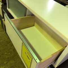 ジャングル×2和泉大型良品館 TV台 ホワイト【R348】の画像