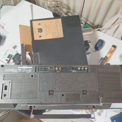 レトロなラジカセの画像