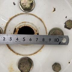 【売切御免！】990 鳥取県発 オーツ バインダー用 タイヤ [ 18×9.00×8 ] 現状販売 広島 岡山 島根 兵庫 あぐり家鳥取中央店の画像