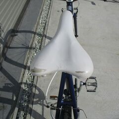 E694★28800円★整備済み スポーツ中古自転車 【クロスバイク　ライトウェイ　シェファード　青　51㎝】の画像