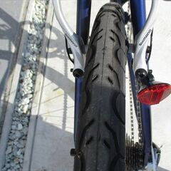 E694★28800円★整備済み スポーツ中古自転車 【クロスバイク　ライトウェイ　シェファード　青　51㎝】の画像