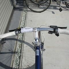 E694★28800円★整備済み スポーツ中古自転車 【クロスバイク　ライトウェイ　シェファード　青　51㎝】の画像