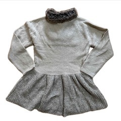 アクシーズファム axes femme ファー襟付きニット の画像