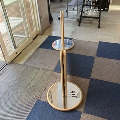 M2512-007　jib 木製 ベビー サークル 据え置き キズ汚れ有りの画像