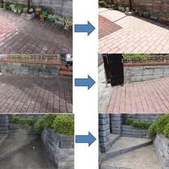 高圧洗浄機 ハウスクリーニング 外壁 - 伊賀市