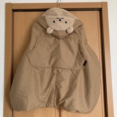 抱っこ紐、ベビーカー防寒ケープの画像