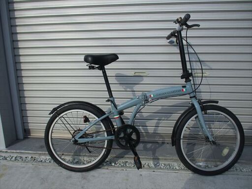 E699☆8500円☆折りたたみ中古自転車【20インチグレー 】 (CYCLE