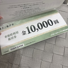 VTホールディングス　割引チケット　株主優待の画像