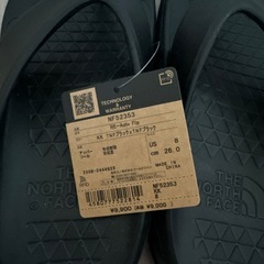 【新品タグ付き】ノースフェイス リアクティブフリップ サンダルの画像