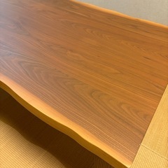 こたつテーブル　天然ウォルナットの画像