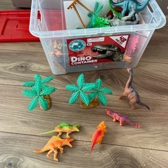 ⭐︎決まりました⭐︎トイザらス ダイナソーコンテナ 恐竜の画像